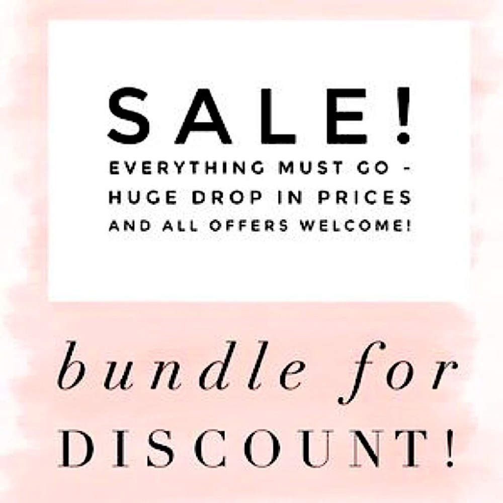 Everything is on sale!